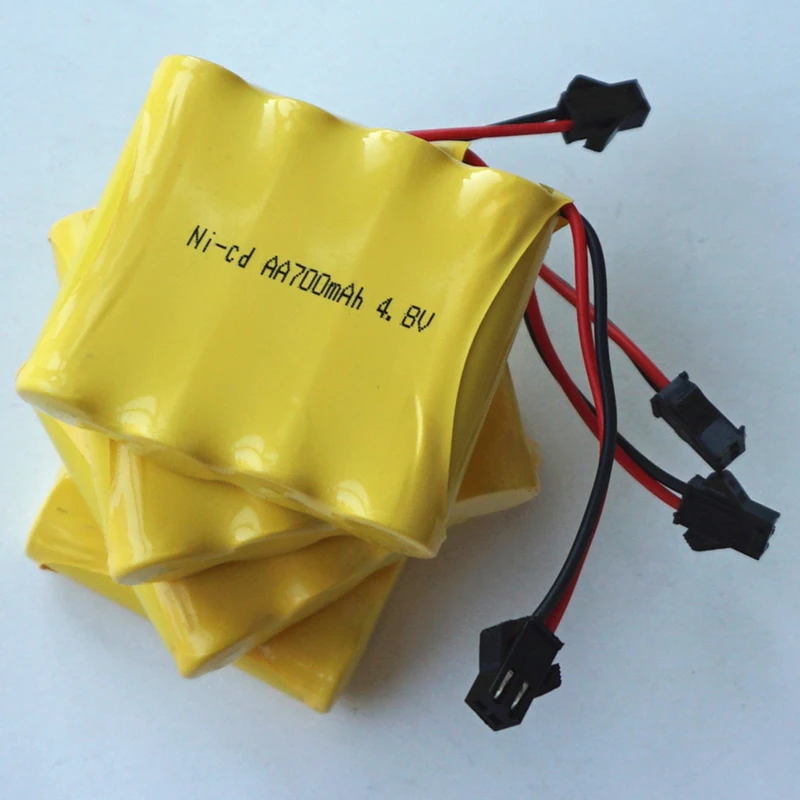 

4.8V 700MAH AA Ni-CD 3.6V Rechargeable chargeable Power Bank for Cameras Game Players Batteries