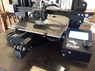 Новое поступление CREALITY 3d принтер Ender-3/3x/3Pro с 3 насадками/2PLA/силикон, V-slot Resume power Failed Printing DIY KIT Hotbed