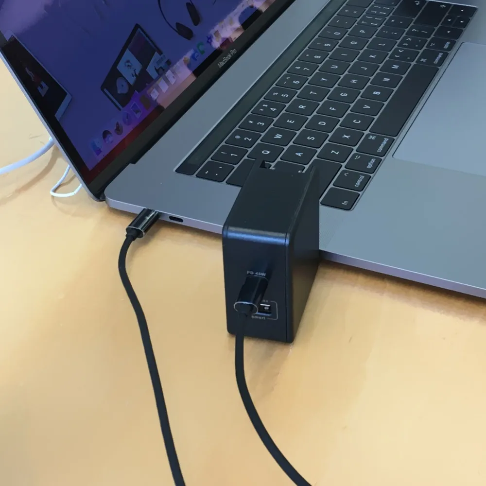 57 Вт USB C для переносного сетевого зарядного устройства PD зарядное устройство 2.4A