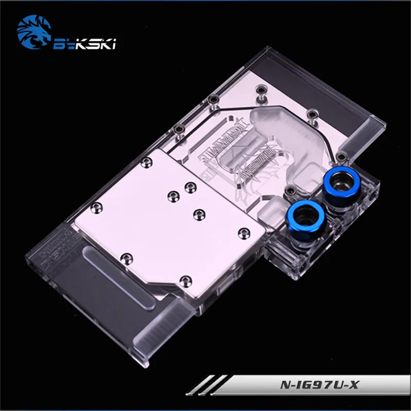 Bykski полный охват GPU водный блок для красочных IGAME GTX970U GTX770 GTX760 видеокарта N IG97U