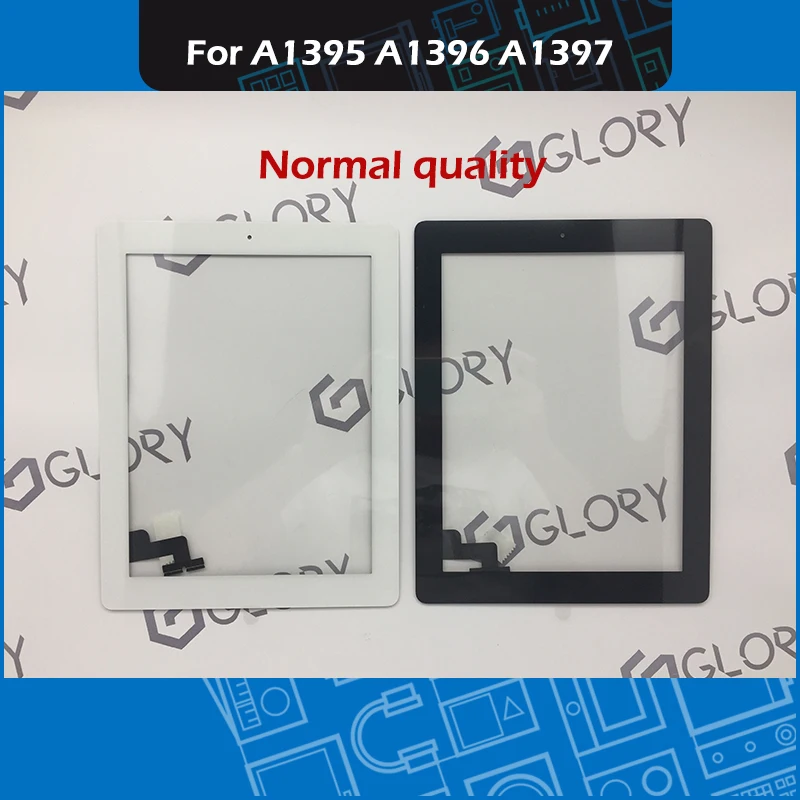 Черно-белая A1395 A1396 A1397 сенсорная панель для iPad 2 дигитайзер Сенсорная передний