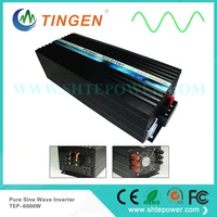 off grid tie tep 6000w power inverter pure sine wave output ac 110v 120v 220v 230v dc input 12v 24v 48v options 6000w