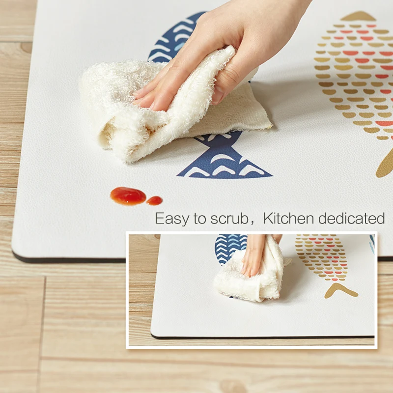 {Suger beans kitchen} водонепроницаемые и маслонепроницаемые специальные коврики для