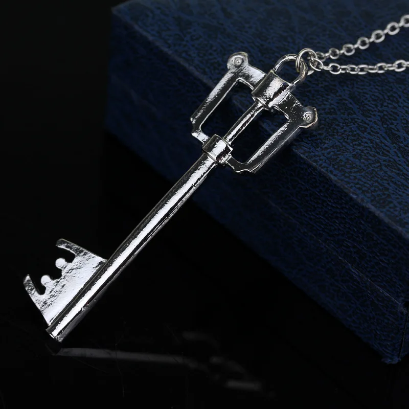 Модное колье с крутящим моментом серии Kingdom Hearts Высокий полированный ключ для