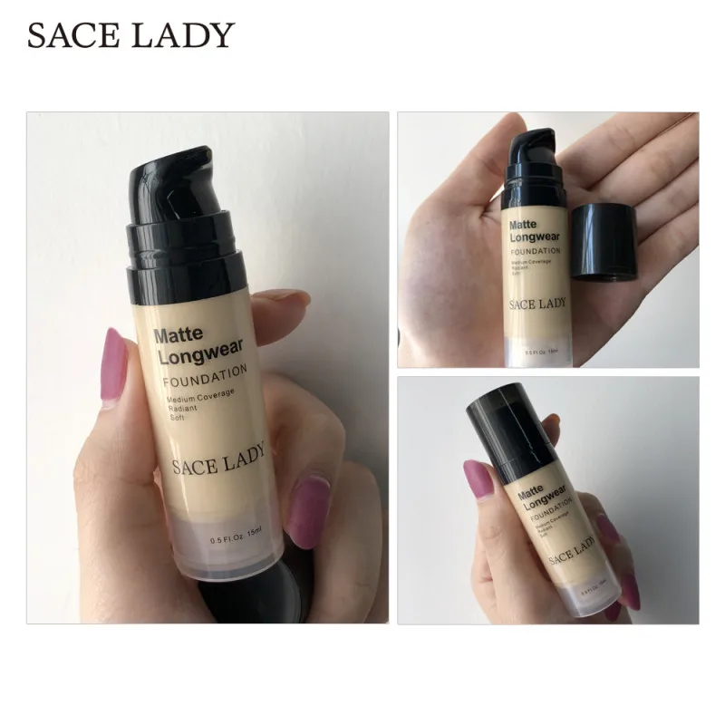 SACE LADY крем для лица основа макияжа Профессиональная Матовая Отделка Макияж