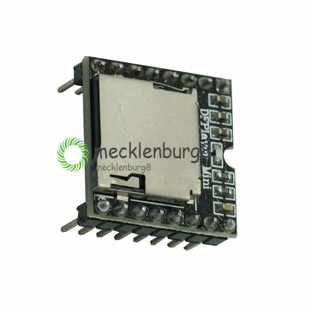 5 шт./лот DFPlayer модуль мини MP3 плеера плата декодирования голоса для Arduino поддержка