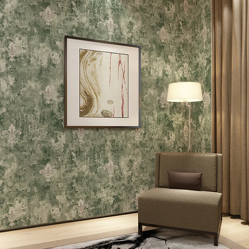 Рельефные обои из нетканного материала 10 м однотонные для гостиной дивана