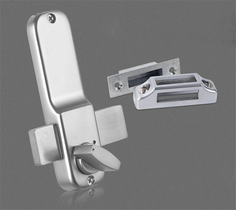 Mechanical Password Door Lock For Home Office Bedroom Furniture Door Locks Security Electronic Induction Password Key Dual Use