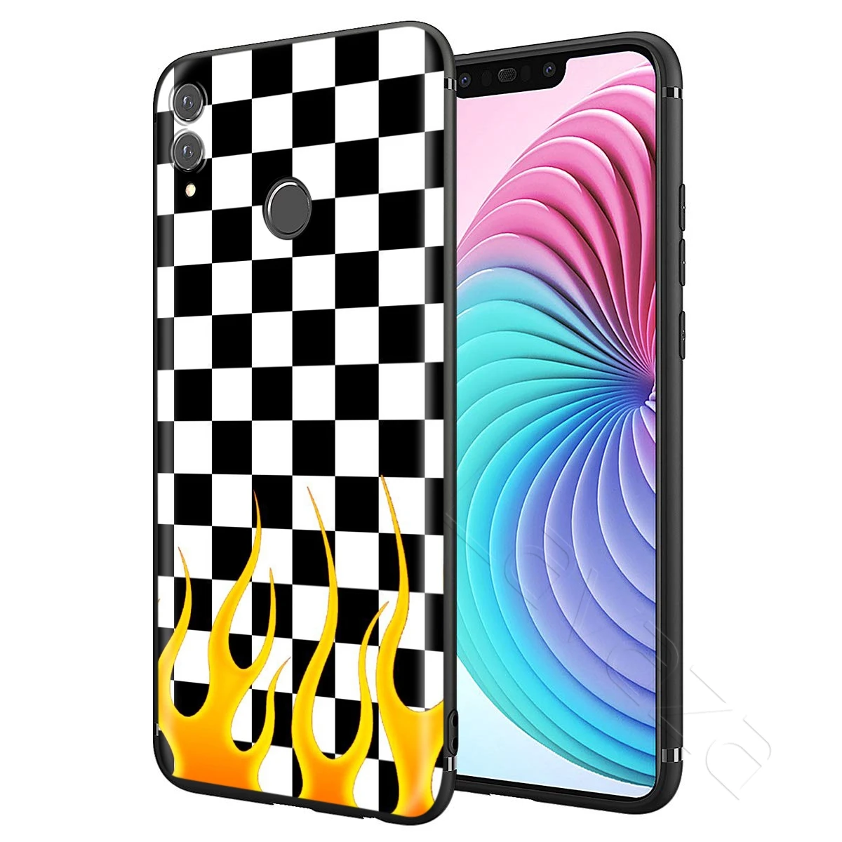 Lavaza Checkerboard Checkered Case for Huawei Mate 30 20 Honor 6a 7a 7c 7x 8C 8x 9 10 Nova 3i 3 Lite Pro Y6 2018 |