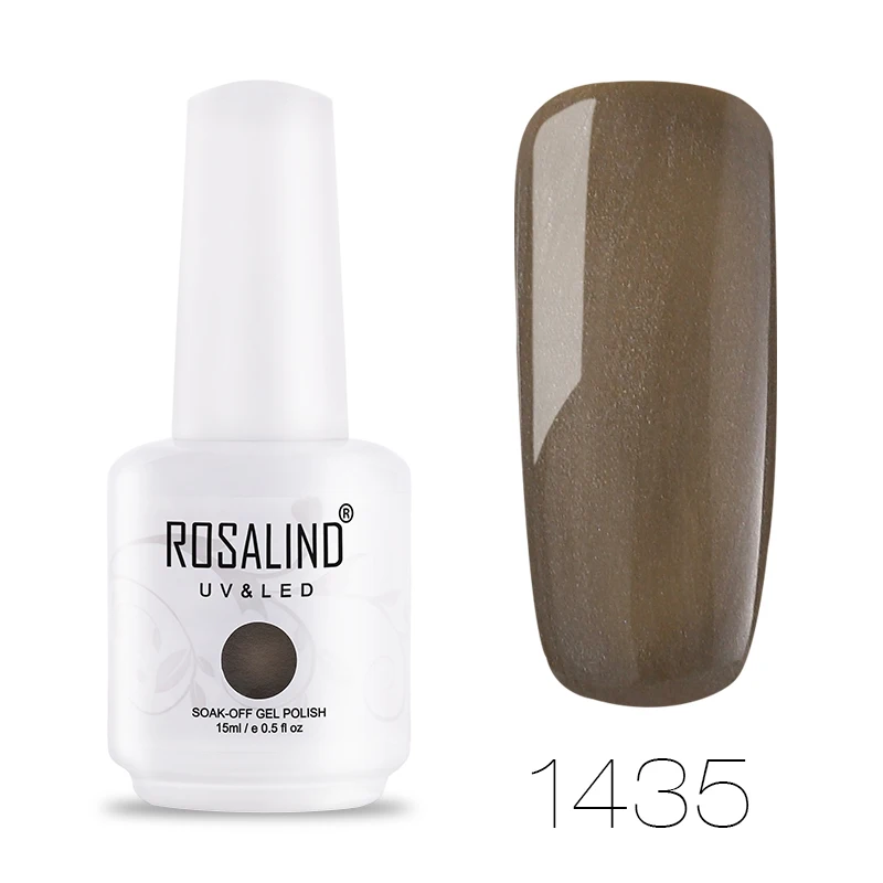 RH1435 ROSALIND Gel 1S 15ml Gel Nail Polish New 60 Beautiful Colors Designed Nail Art Design Manicure UV Soak Off Primer Gel Varnishes - Цвет: RH1435