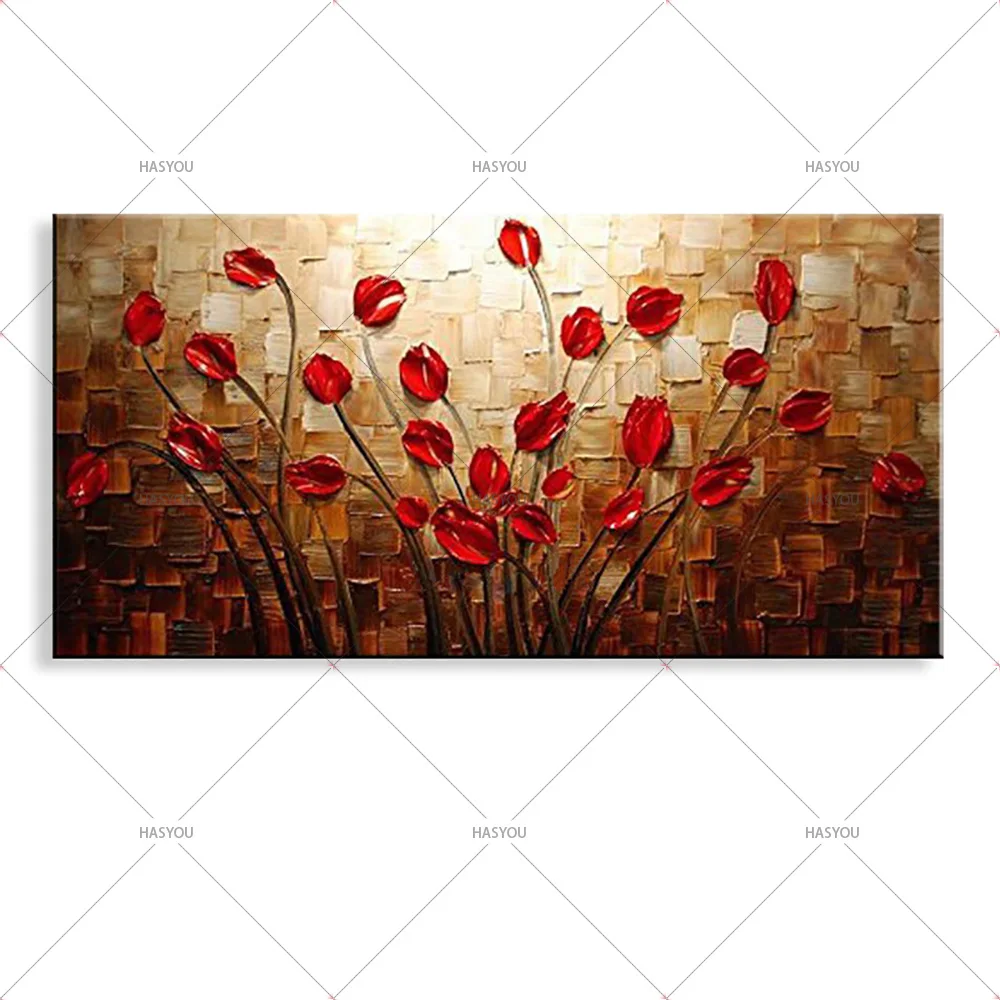 

Large Handpainted Abstract Modern Wall Painting reed Oil Painting On Canvas Wall Decor Home Decoration
