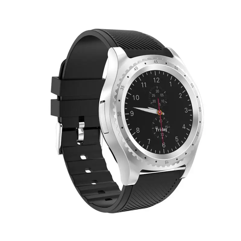 Silver Black 696 L9 Модные Bluetooth Смарт-часы IP67 водонепроницаемые наручные часы Обнаружение сна пульсометр трекер движения многофункциональный - Цвет: Silver Black