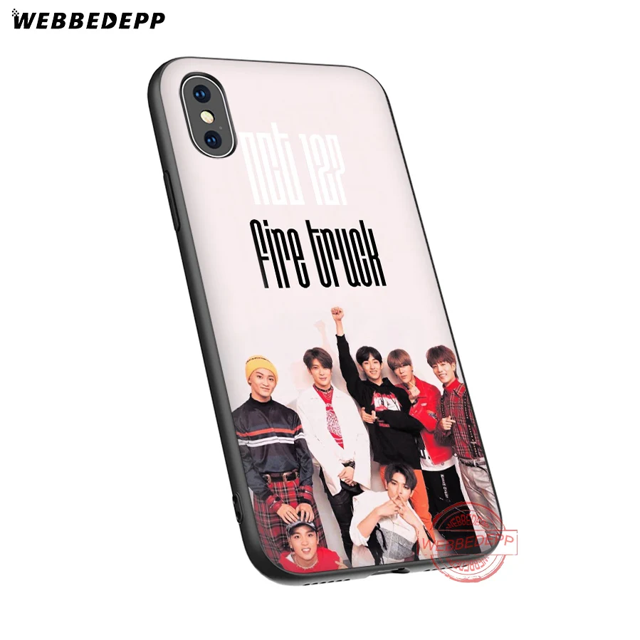 WEBBEDEPP NCT 127 Kpop Boy group Soft Silicone Case for iPhone 8 7 6S 6 Plus 11 Pro XS Max XR X 5 5S SE Back Shell | Мобильные