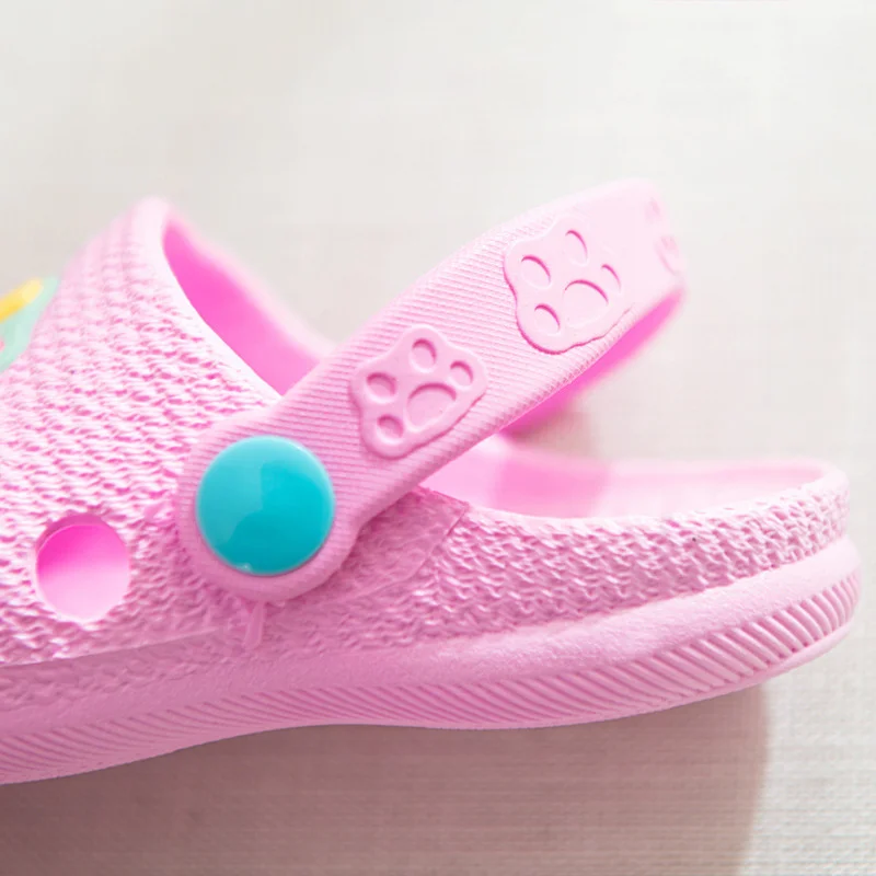 Детская прогулочная обувь для дома и улицы симпатичная пляжная в форме медвежьей