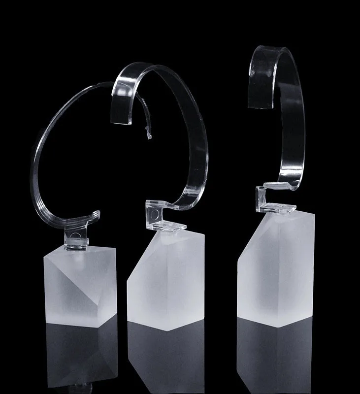 Набор из 3 акриловых держателей для часов новая модная витрина | Украшения и