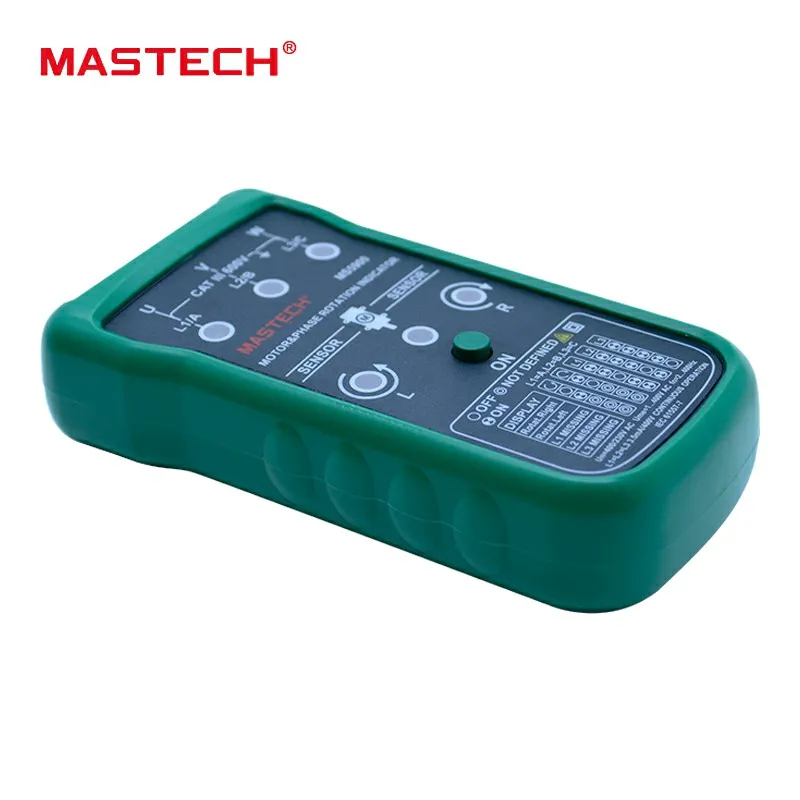 

MASTECH MS5900 3 Motor Meter Sequence Tester LED Field Rotation Phase Indicator