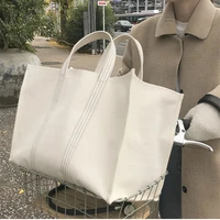 2019 luxury brand bag fashion canvas bags shopping handbags lady women girl large size handbag brands casual tote shoulder