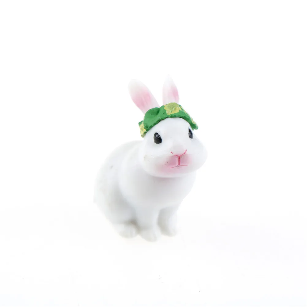 1 Набор/5 шт DIY ВЕНОК Кролик Мини игрушка миниатюрные смолы ремесло украшения