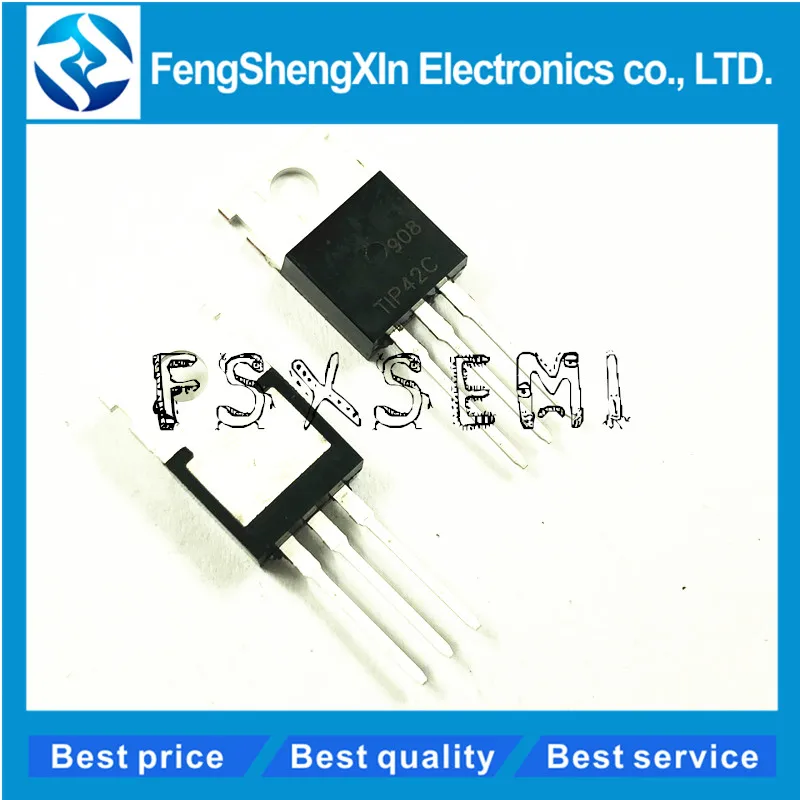 100 шт./лот TIP42C TIP42 Silicon NPN Силовые транзисторы TO-220 | Электронные компоненты и