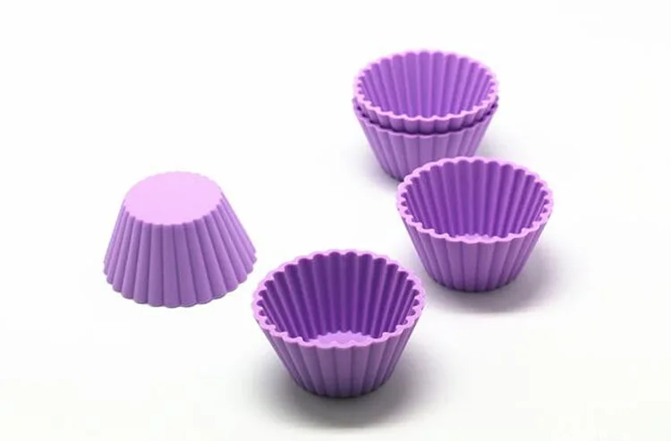 1 дюжина DIY инструмент для выпечки Фиолетовый силиконовый мини Moule форма мыла