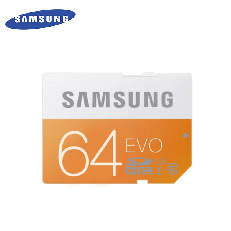 Samsung Оригинал SD card 8 ГБ 16 32 SDHC 64 128 256 SDXC Class10 памяти карты читать 48 МБ/с. C10 уш 1
