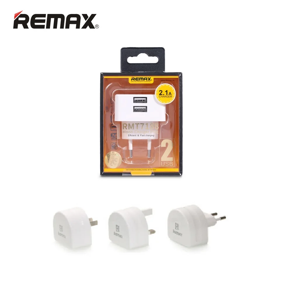Remax Moon 2 USB мощностью… настенное зарядное устройство ЕС США Великобритания Разъем