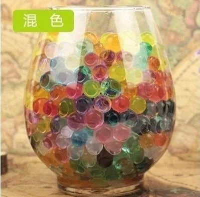 10000pcs mixed color 10000 шт./пакет мягкий Рудье с водными пулями для Пейнтбольного ружья игрушечный водомет Nerf впитывающий влагу водный шар Мягкая Пуля Воздушный watergun для Для маленьких мальчиков игрушки подарок - Цвет: 10000pcs mixed color