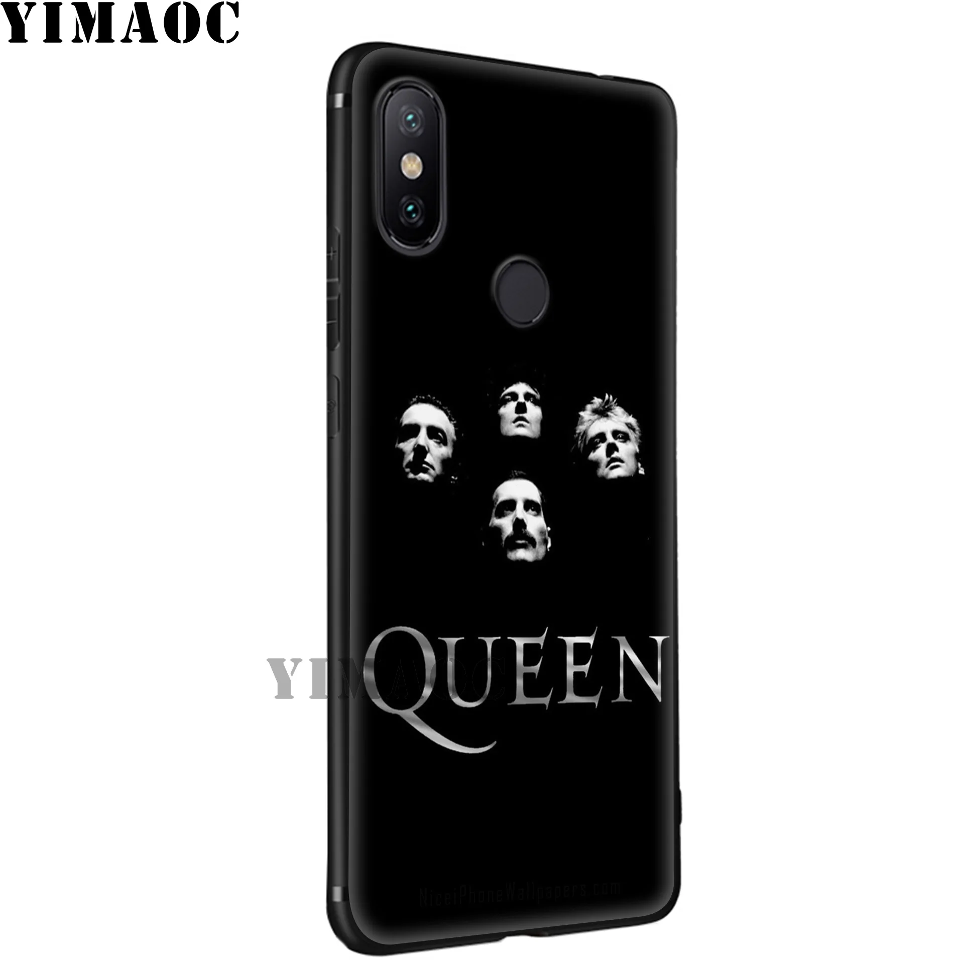 YIMAOC Queen Bands Soft Silicone Case for Xiaomi Redmi 7A Note 7 6 6A 5 4 4X 4A 5A S2 Plus K20 Pro Lite |