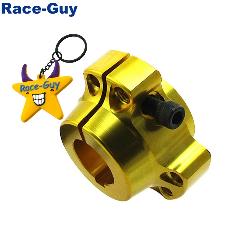 Gold Гоночный " 25 мм задние колеса ступицы для обоих 1/4"-28 и 5/1"-24 болты Go Kart дрифтовый Трайк - Цвет: Gold