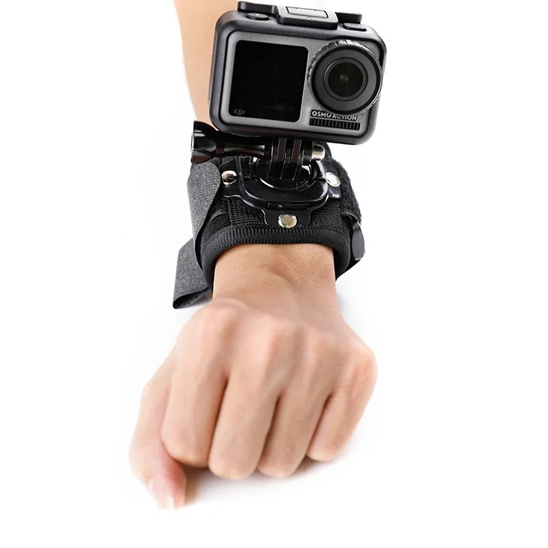 DJI Osmo Action Pocket Gopro Hero повязка на запястье с зажимом вращение 360 градусов Спортивная