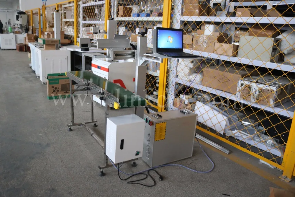 Массовое производство CNC волоконно оптический лазер с конвейерной лентой|cnc
