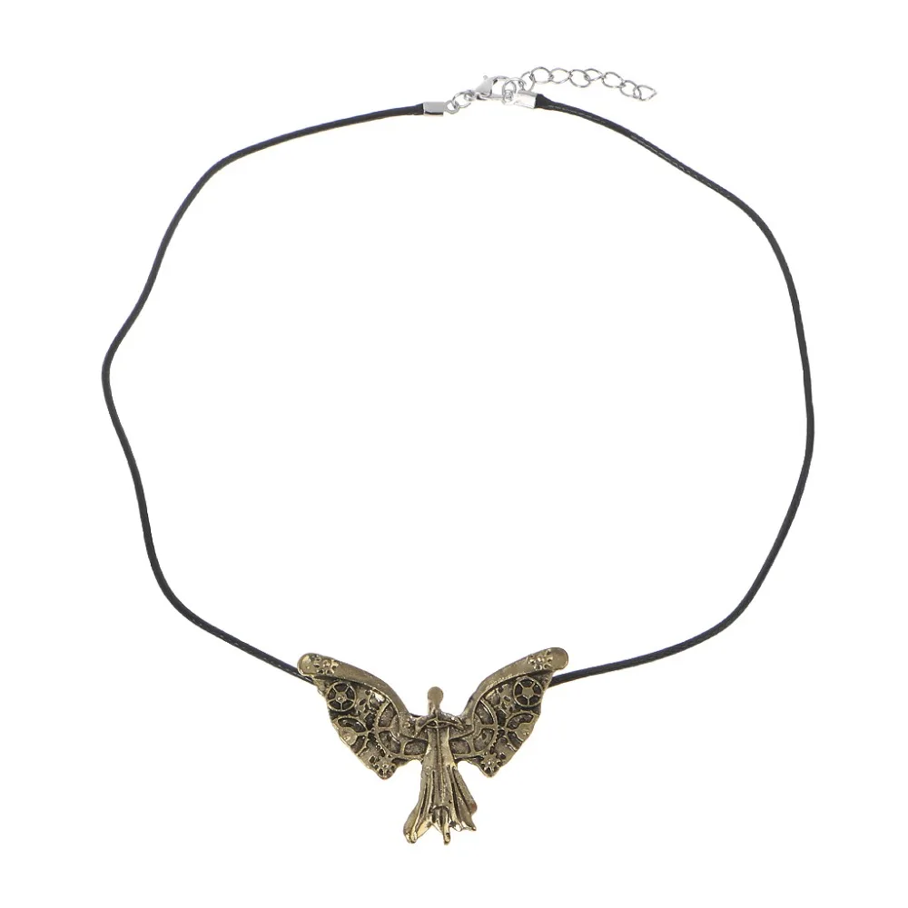 

2021 The Mortal Instruments City of Bones Tessa's Clockwork Angel Pendant Necklace M-shien Hot Sale A10_20