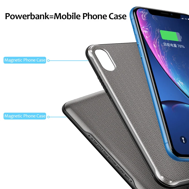 ROCK Беспроводное зарядное устройство с магнитным креплением для iPhone XR внешняя