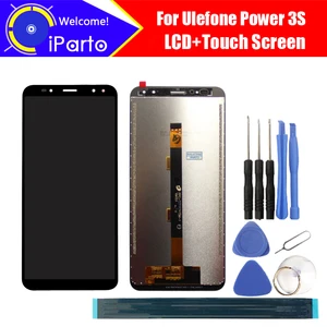 ЖК-дисплей 6,0 дюйма Ulefone Power 3S + кодирующий преобразователь сенсорного экрана в сборе, 100% Оригинальный Новый ЖК-дисплей + сенсорный дигитайзер для Power 3S + Инструменты
