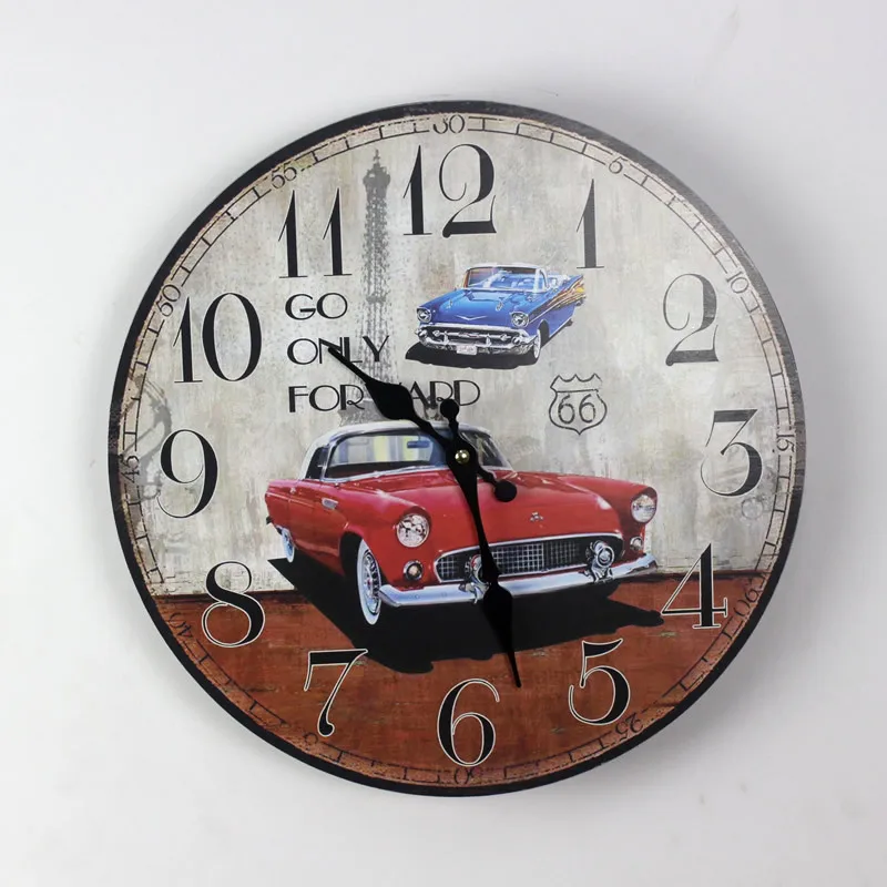 Modern Car Design Digital Wall clock Large Electronic Clock Diy For Xmas Gift Bedroom Kitchen Ornament Mechanism | Дом и сад