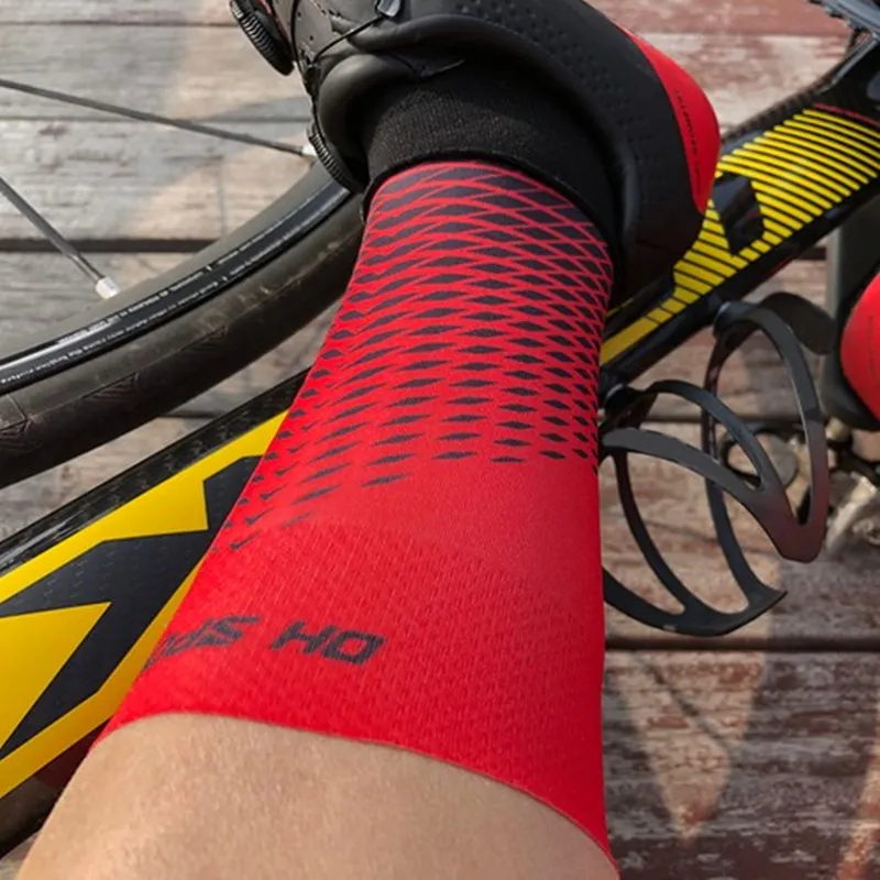 2019 neue противоскользящие Radfahren Socken Männer Frauen Интегральная формовка