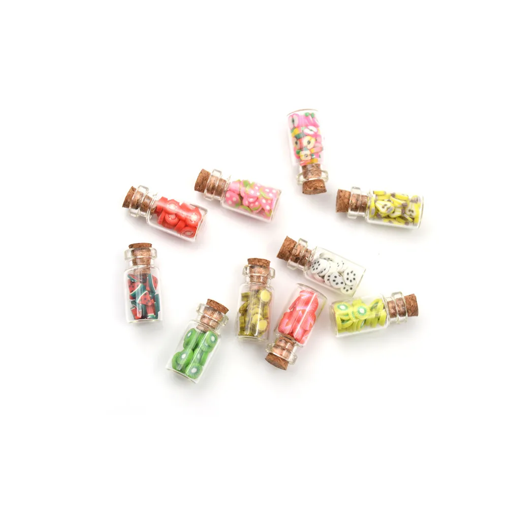 

1:12 Scale Mini Fruit Vegetable Bottle Dollhouse Miniature Toy Doll Food Kitchen Living Room Accessories Decoration