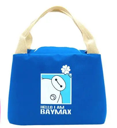 Милые Мультяшные сумки для хранения обедов, Оксфорд, водонепроницаемая сумка для пикника, утолщенные изоляционные сумки, органайзер для еды, сумка для хранения - Цвет: 4