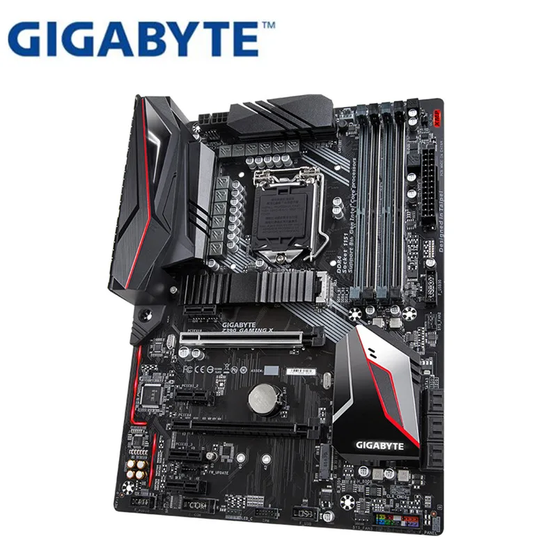 Для Gigabyte Z390 GAMING X оригинальная новая материнская плата, Игровая плата 1151 pin, материнская плата с поддержкой 8700K 9900K