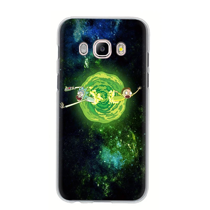 H11 Рик и Морти жесткий чехол для телефона для samsung A5 A7 A9 A6 A8 плюс A10s 20С 30С 40С с 50s 60 70 - Цвет: H11