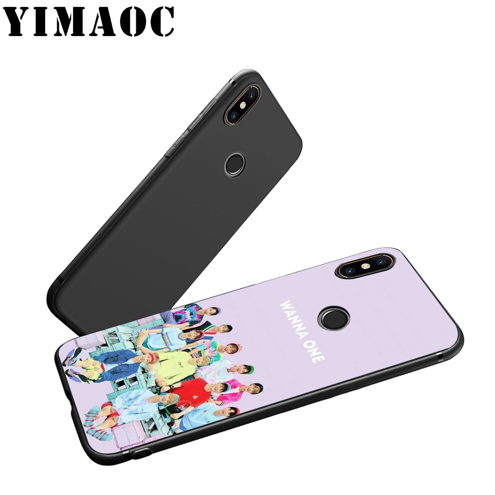 Мягкий силиконовый чехол YIMAOC Wanna One K pop Bands для Xiaomi Redmi Note 9 Mi 8 Se 7 6 6A A1 A2 4X 4A 5A 5 MAX 3 MiA1 |