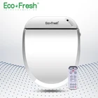 Умное сиденье для унитаза EcoFresh, электрическая крышка биде, Теплое Чистое сухое интеллектуальное, массаж для детей, женщин, пожилых людей