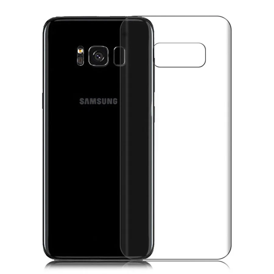 3D изогнутая задняя крышка из закаленного стекла для Samsung Galaxy Note 9 S8 S9 Plus 8