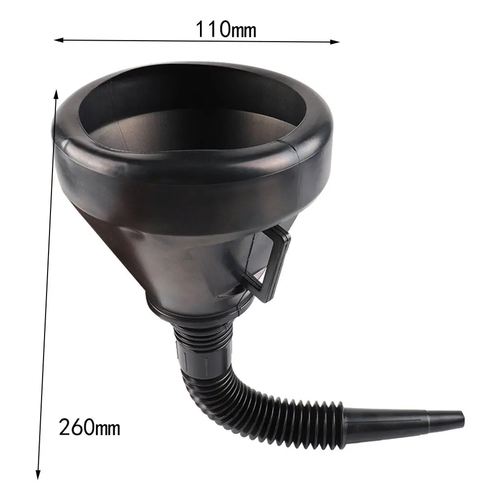 Universal Car Motorcycle Funnel Gas Oil Water Flexible Plastic car Fuel Petrol Diesel Emergency Tools | Автомобили и мотоциклы