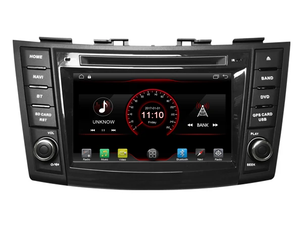 WITSON Android 9,1 автомобильный dvd gps плеер для SUZUKI SWIFT 2011- Зеркало Ссылка для Android мобильный+ iPhone 1080 P HD видео