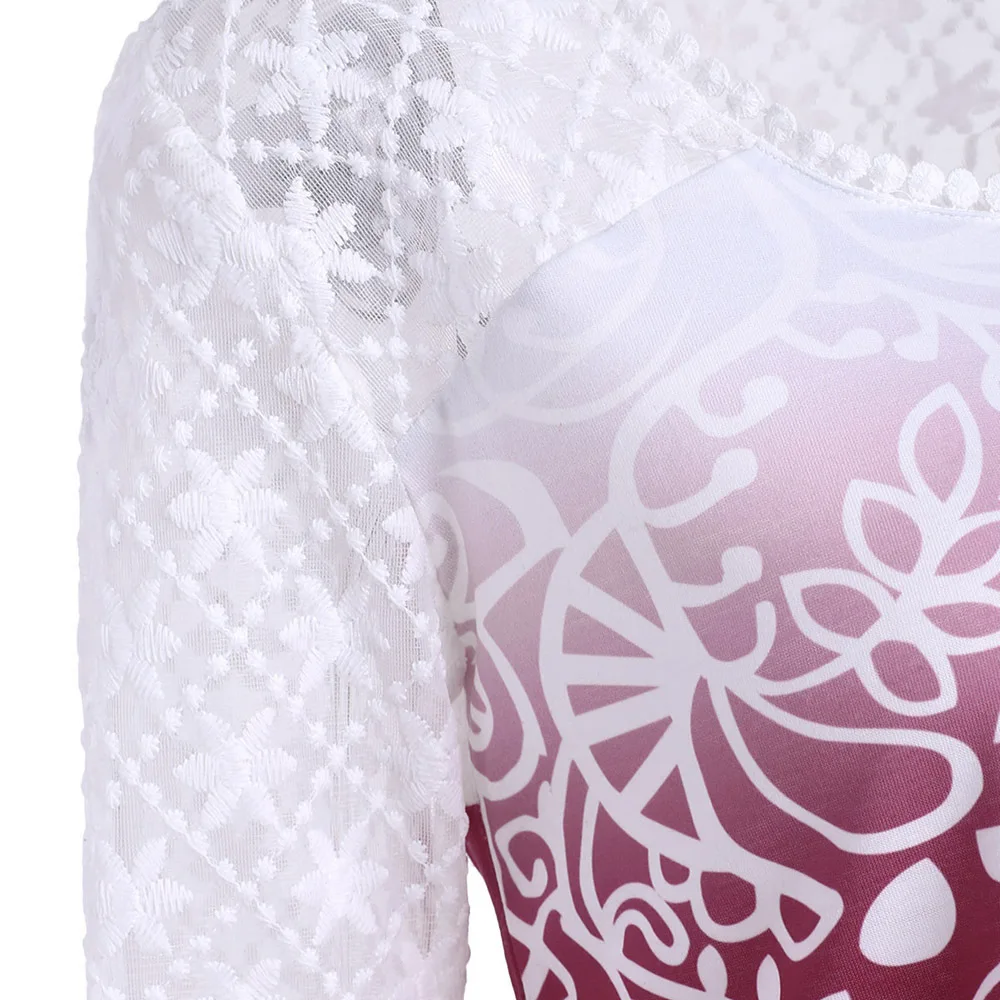2018 Новое поступление Zuolunouba офис леди Broadcloth летние женские футболка Full Lace