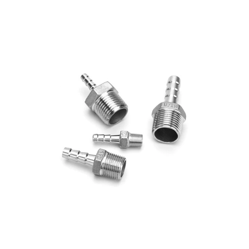 Штуцер для труб с наружной резьбой из нержавеющей стали 304 BSP концевой редуктор