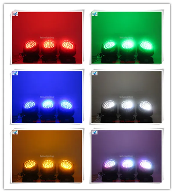 DJ Moving Head 36x18 Вт Zoom Led Stage Light 6in1 RGBWA UV Wash Lyre Disco DMX Strobe Lumiere свадебный свет|Эффект