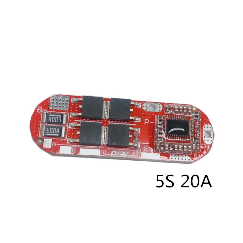 5S 20A BMS плата/литиевая батарея Защитная плата|Аксессуары для батарей| |
