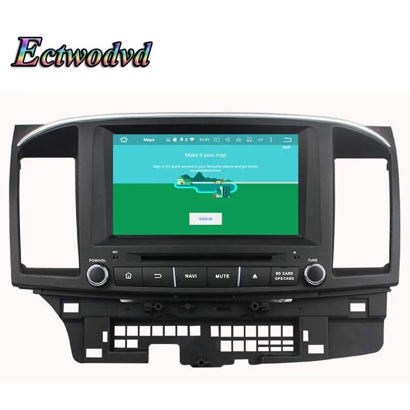 Ectwodvd Восьмиядерный 4G Android 8 0/четырехъядерный 1 Автомобильный мультимедийный